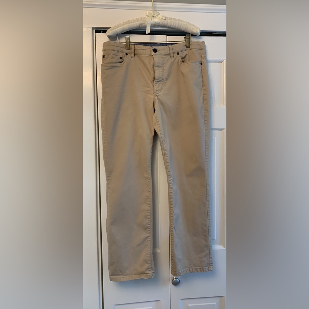 LLBean khaki jeans size 34  x 29